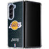NBA Los Angeles Lakers Black Primary Logo Galaxy Z Fold5 5G Clear Case